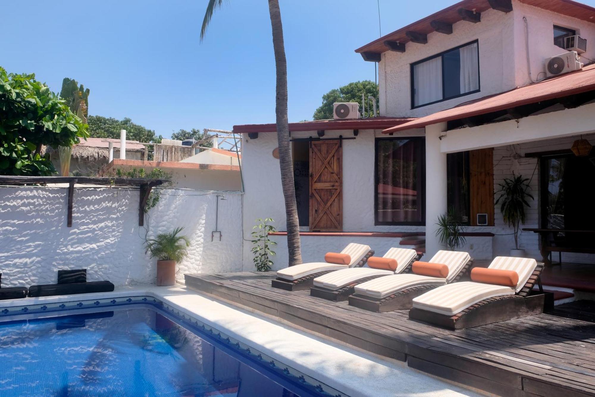 Casa Bonita (Adults Only) Aparthotel Puerto Escondido  Bagian luar foto